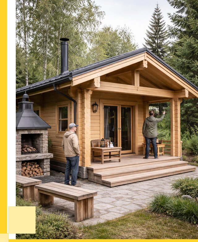 Деревянные бани под ключ в Когалыме от 465210 р. | ЭриданКгл