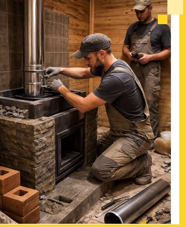 Изготовление и установка банных печей под ключ в Когалыме