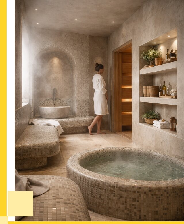 Строительство бани с хамамом в Когалыме от 775350 р. | ЭриданКгл