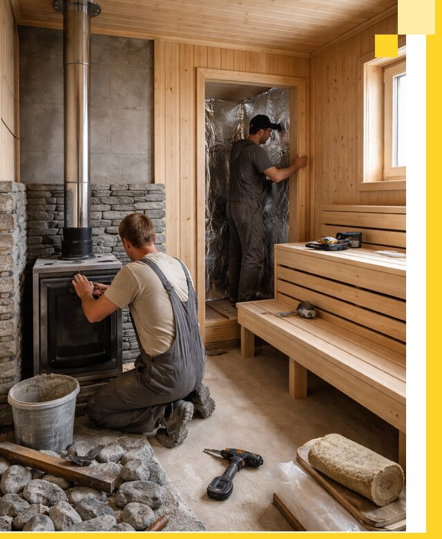 Строительство и изготовление бань под ключ в Когалыме