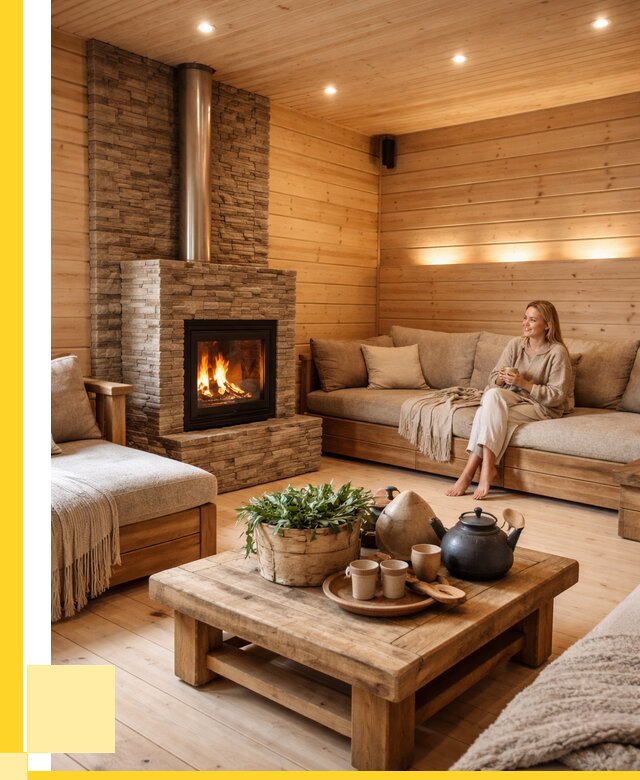 Проект бани с комнатой отдыха в Когалыме от 36183 р. | ЭриданКгл