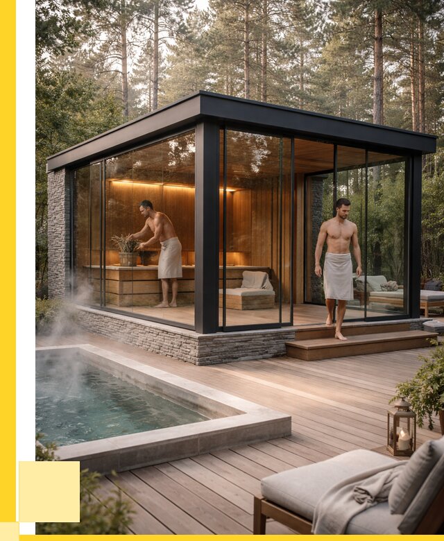 Стеклянные бани и двери в Когалыме от 465210 р. | ЭриданКгл